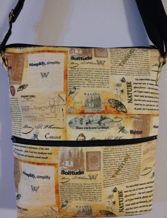 Thoreau Cross-Body and Tote Bags at Walden Pond