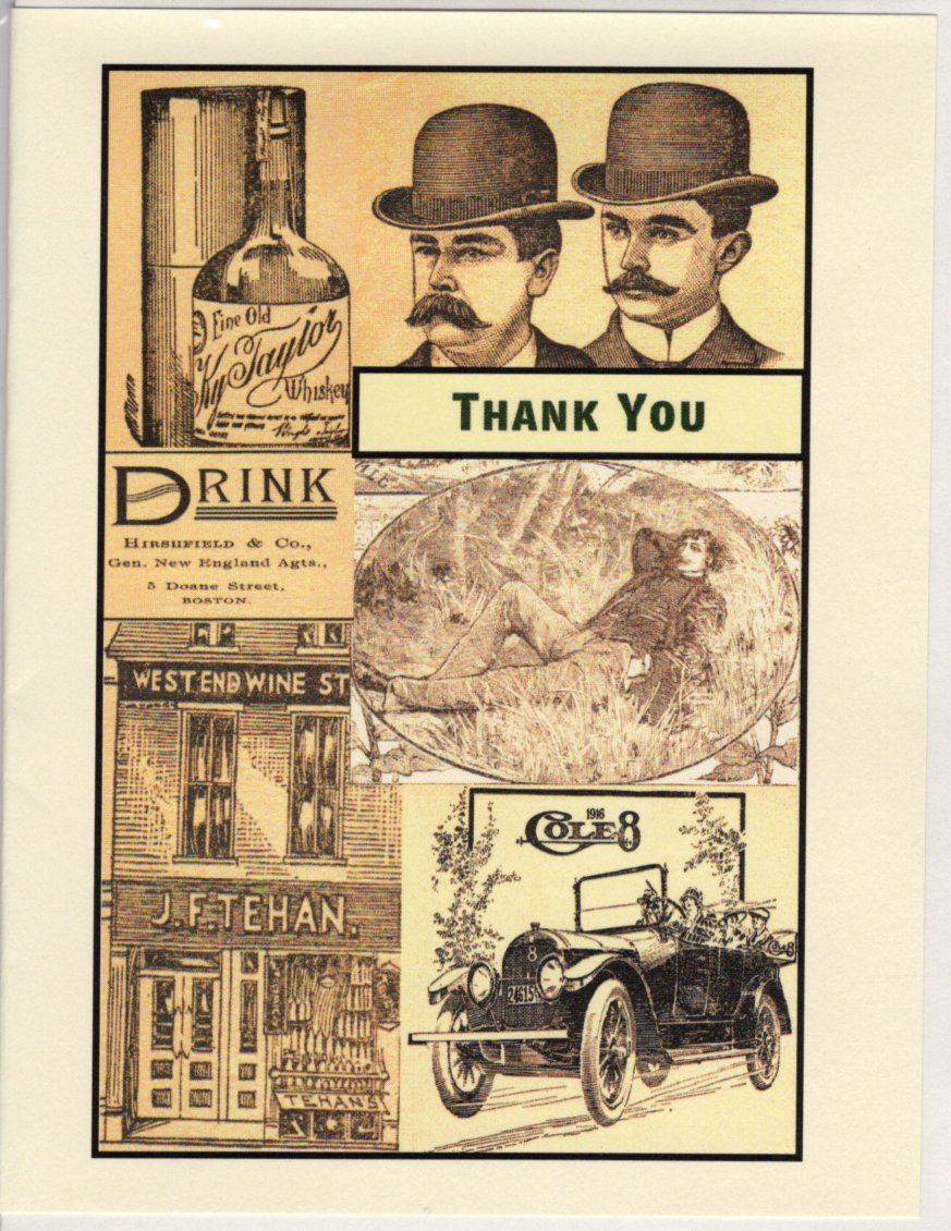 Gentleman's Thank You Card
