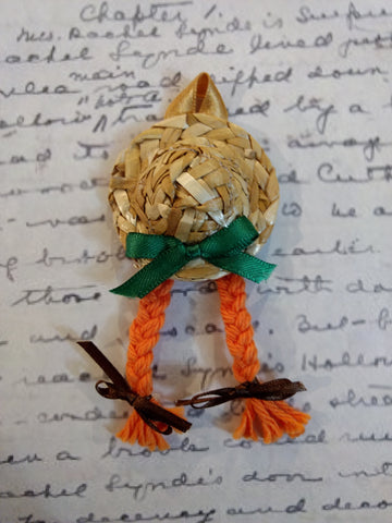 "Anne of Green Gables" Straw Hat Magnet