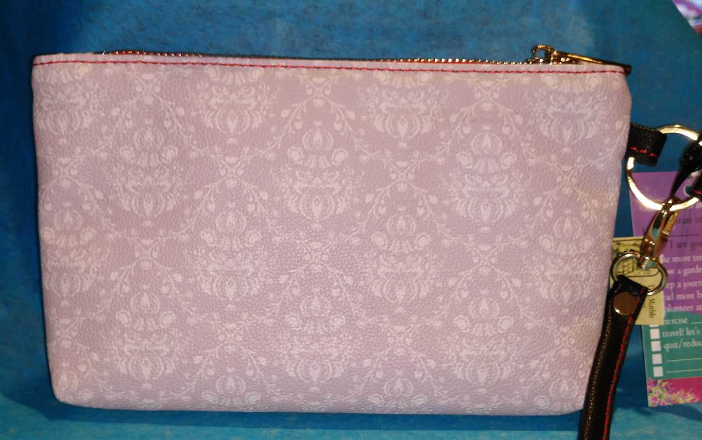 Victorian Chic Cameo Zip Wristlet