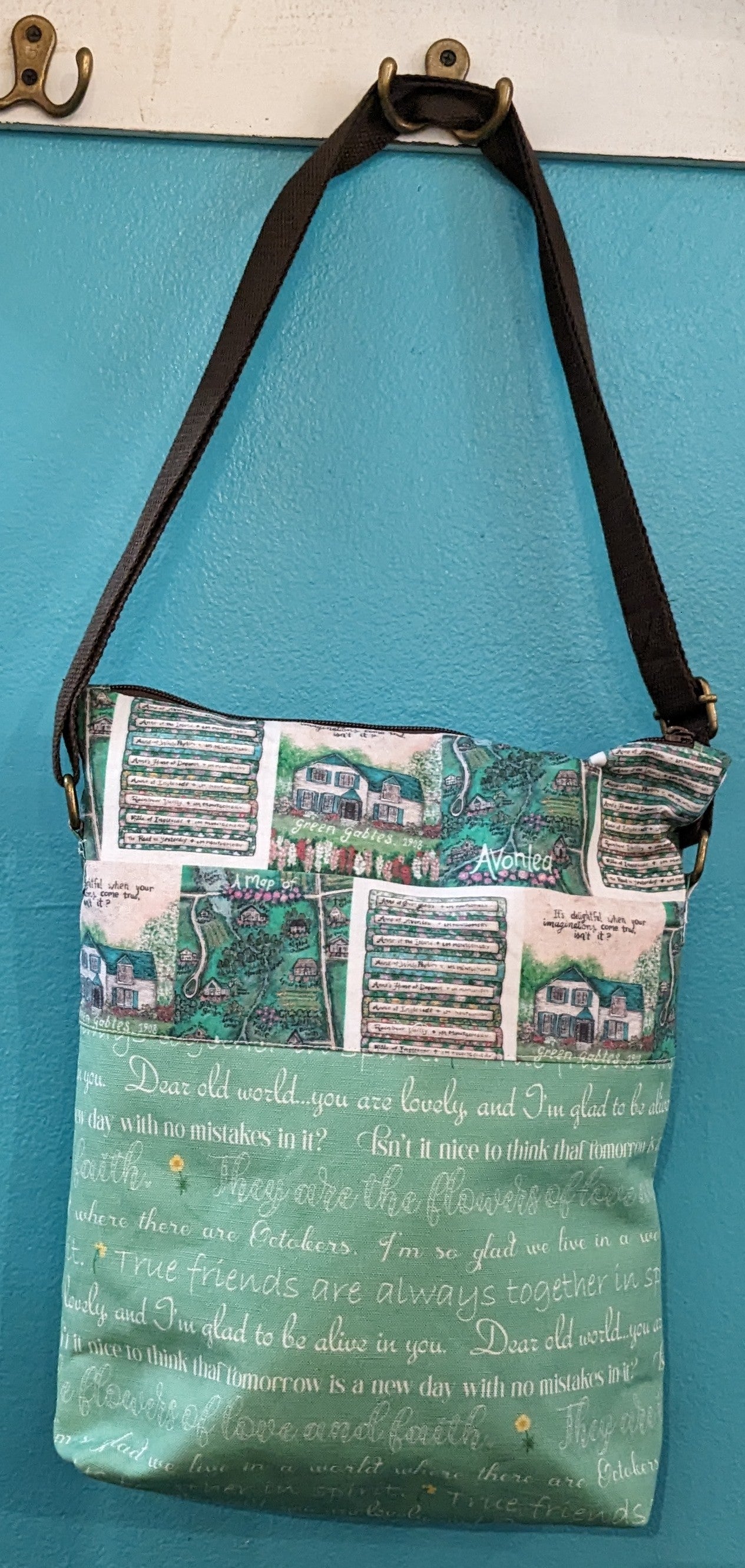 Anne of Green Gables Quote Crossbody