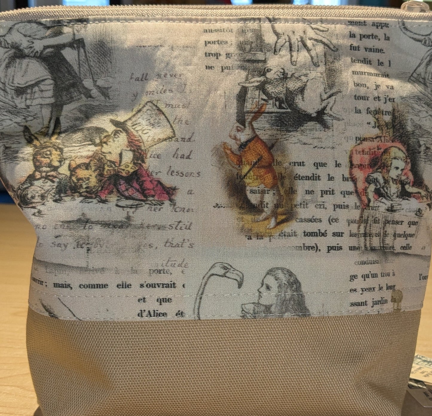 Alice in Wonderland Chic Cosmetics Bag