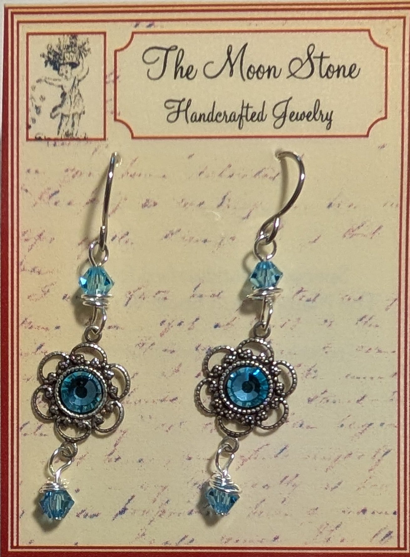 Victorian Crystal Blossom Drops