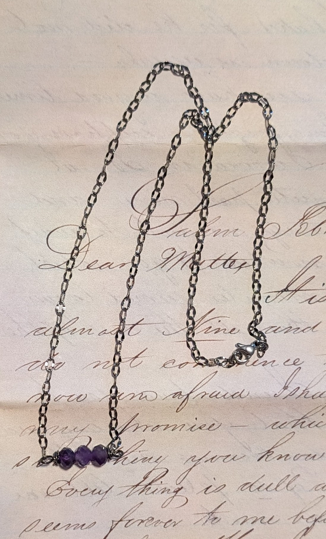 Amethyst Harmony Necklace