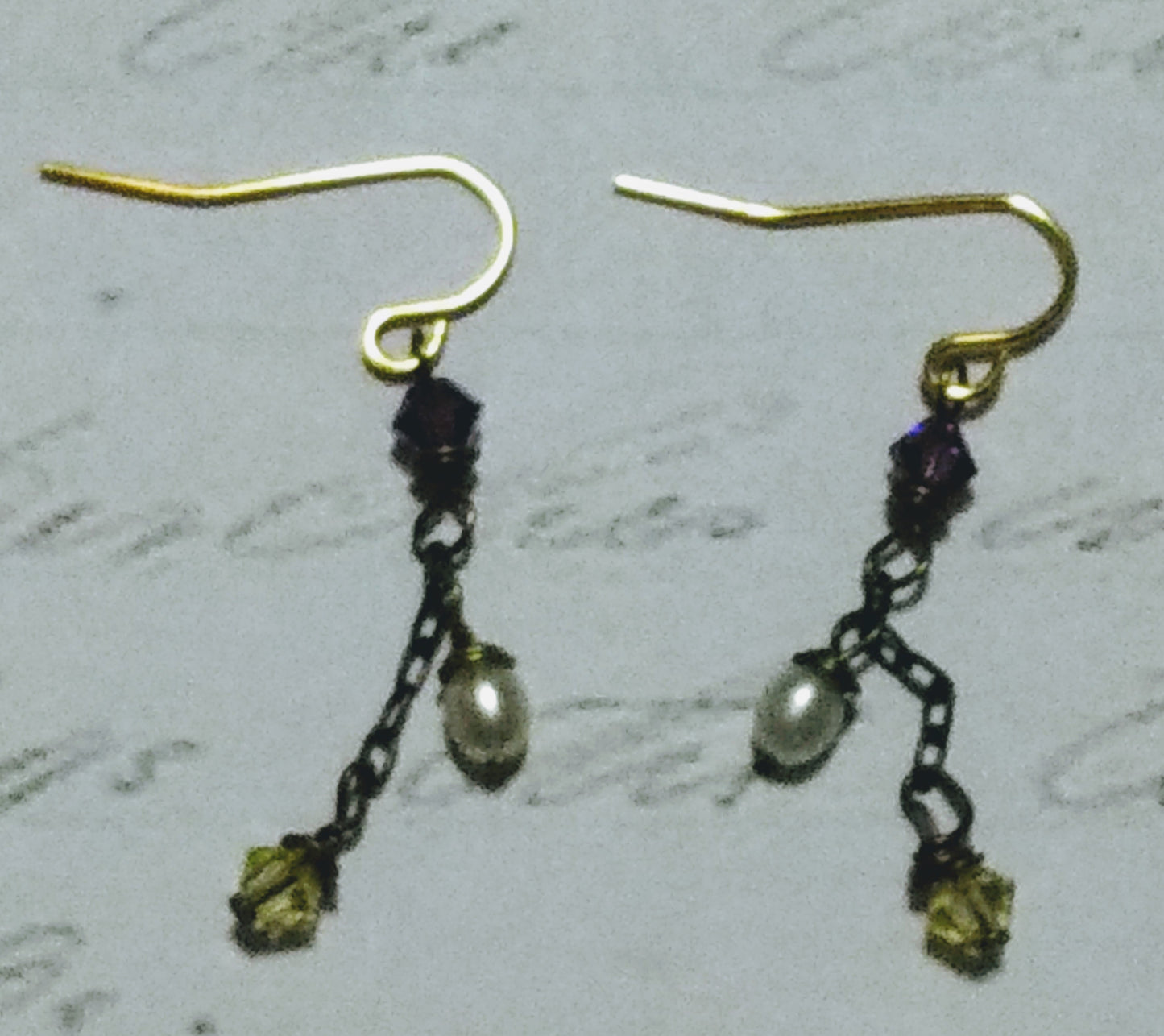 Emily Dickinson Drop Earrings