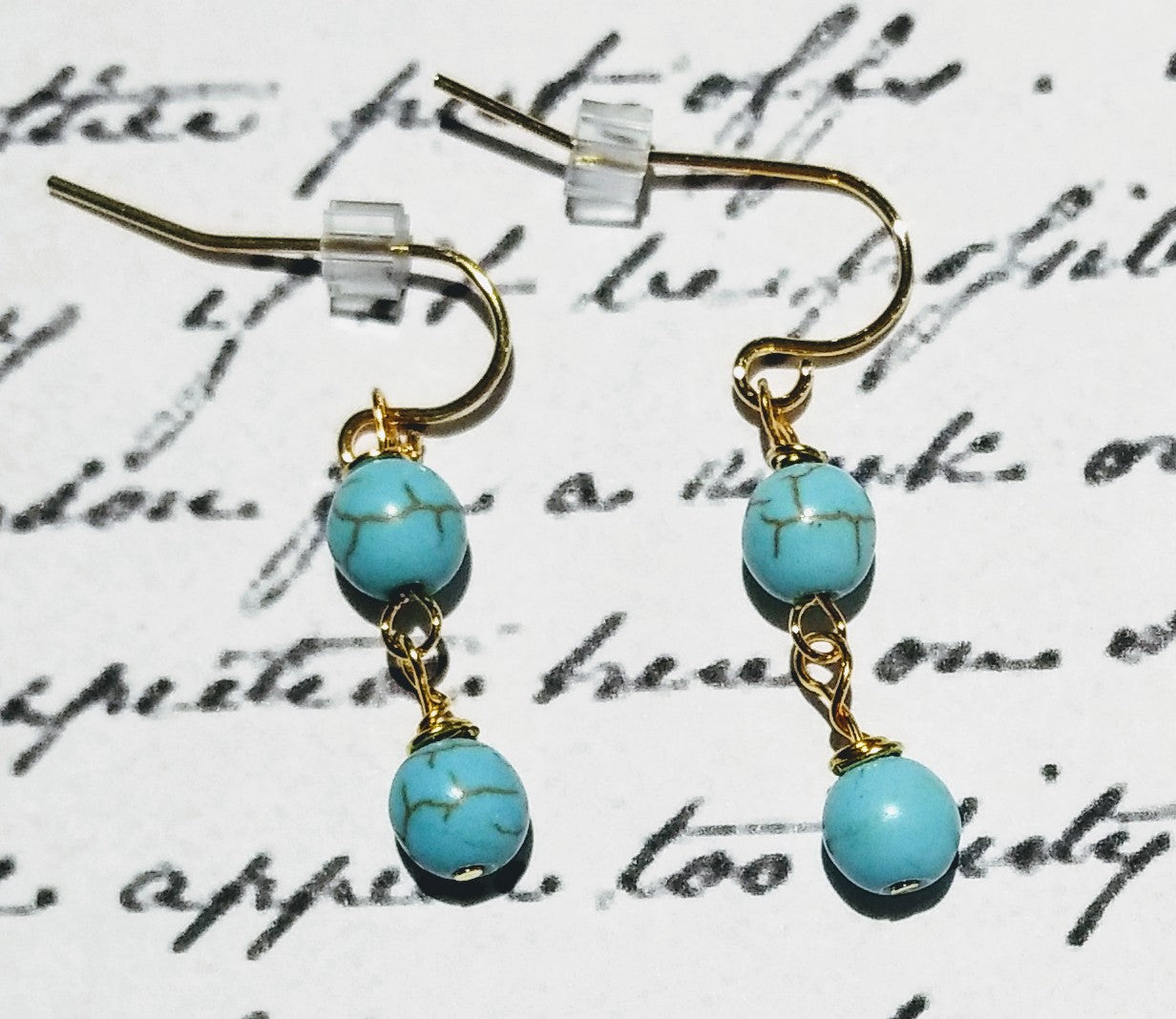 Jane Austen's "Turquoise" Earrings