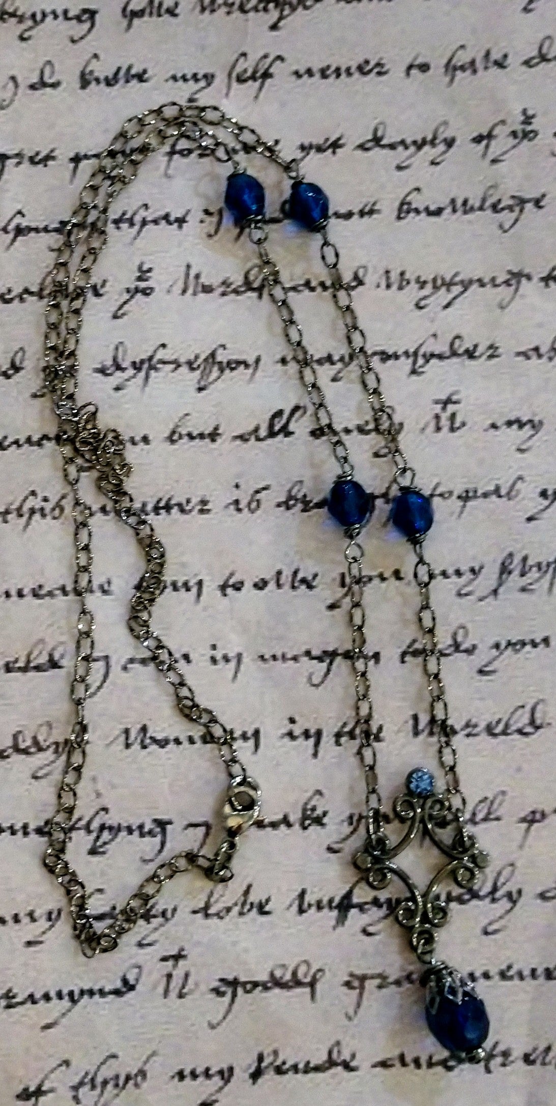 Queen's Courtier Drop Necklace