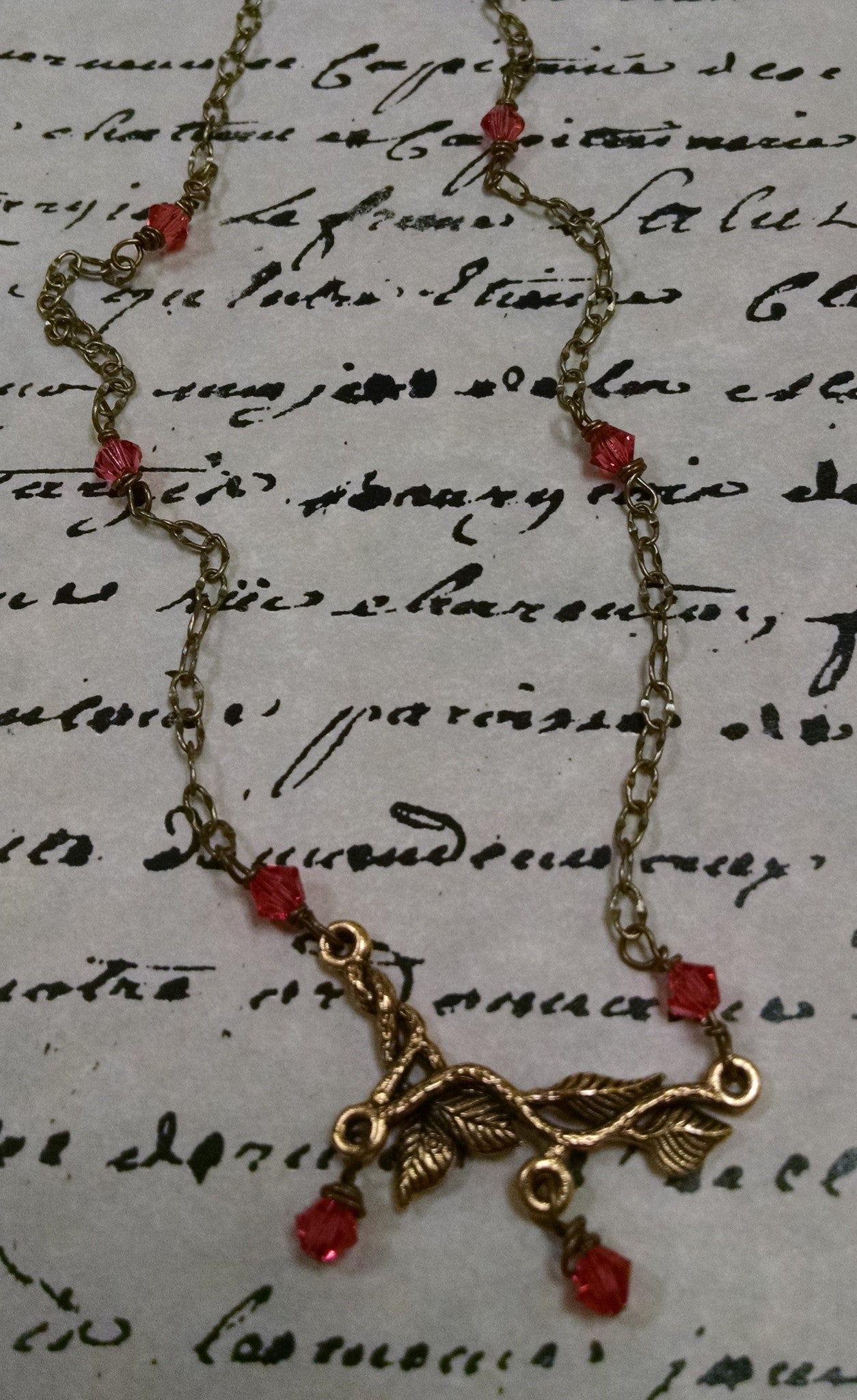 Romantic Thoreau Branch Necklace