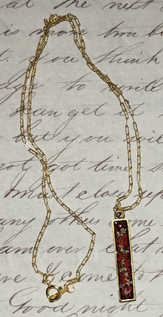 Petite Fleur Pendant Necklace
