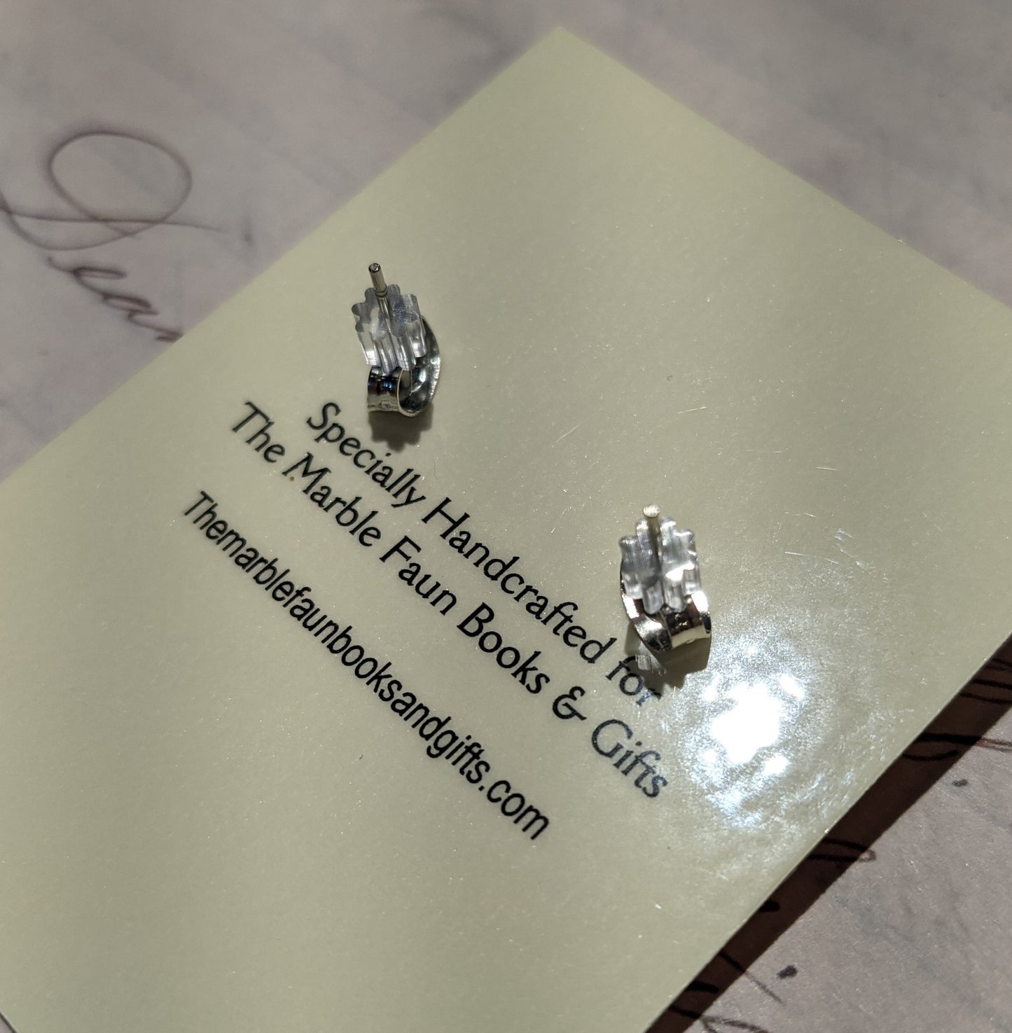 Chocolate Chip Cookie Post Earrings