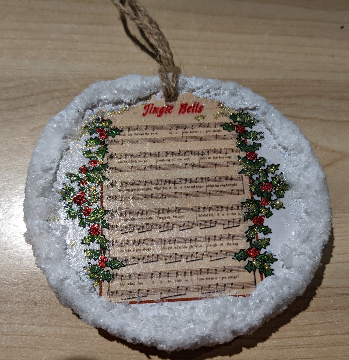 Rustic Victorian Christmas Ornament