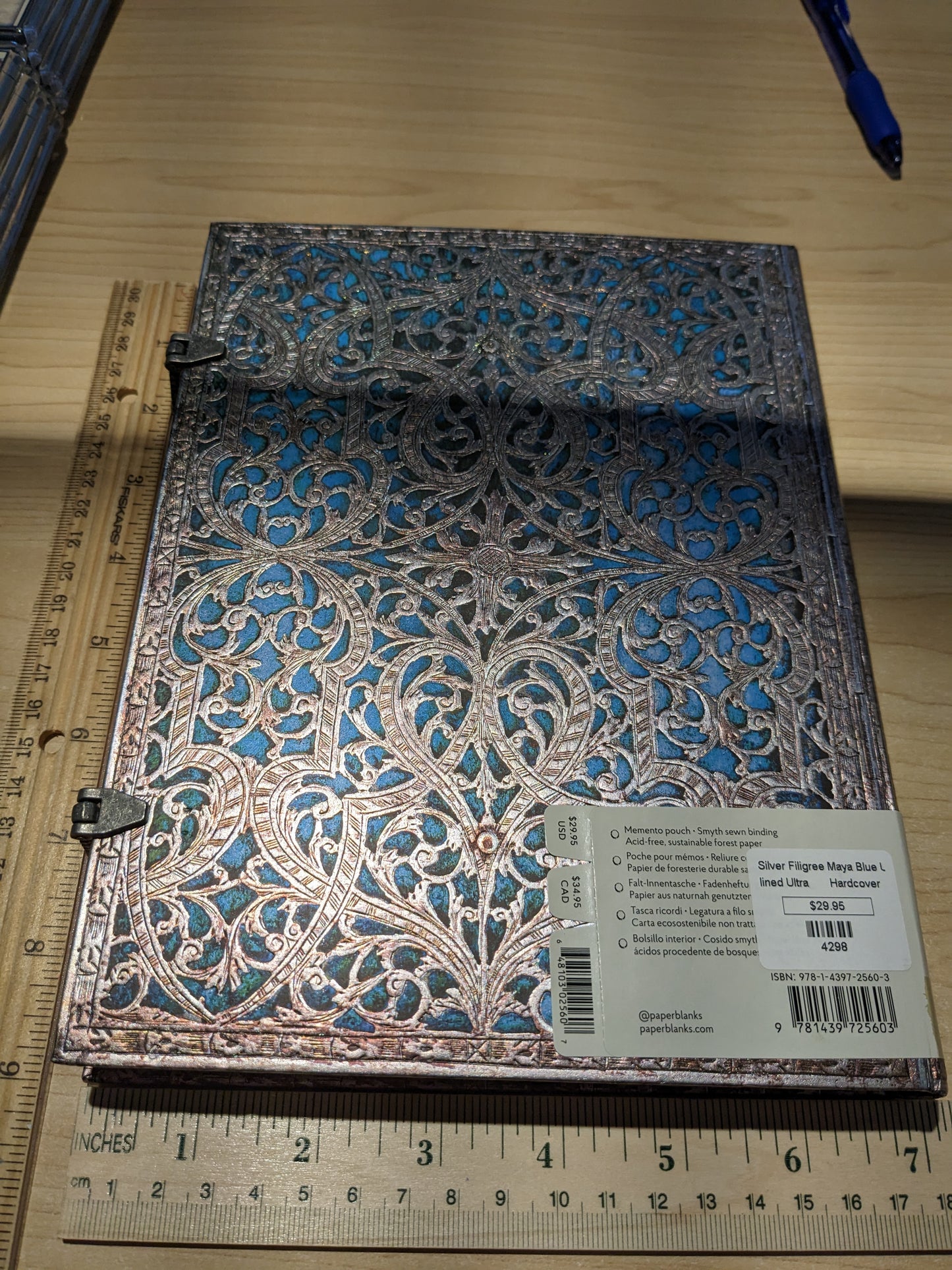 Maya Blue Ultra Lined Journal