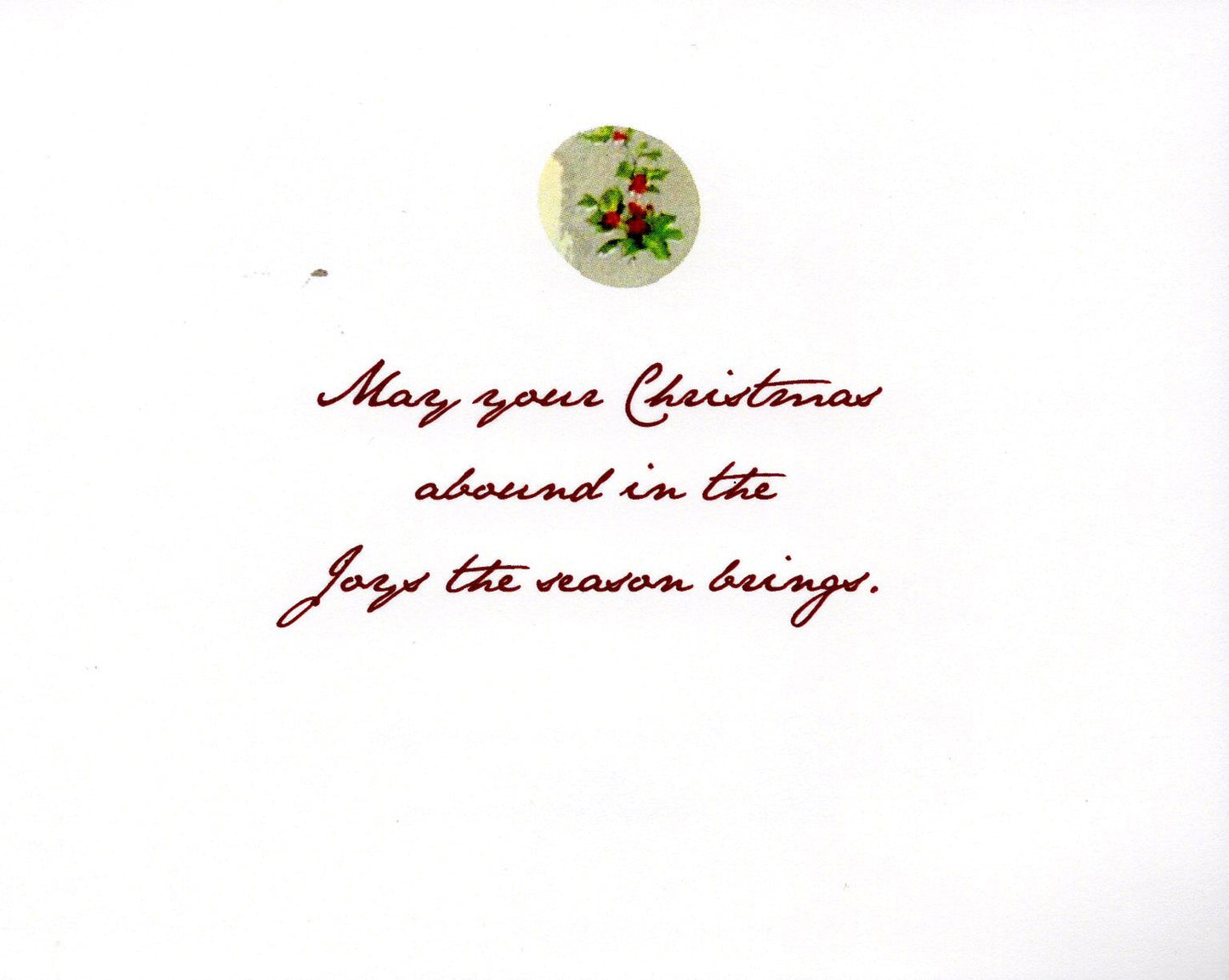 Regency Ice Skaters Christmas Card