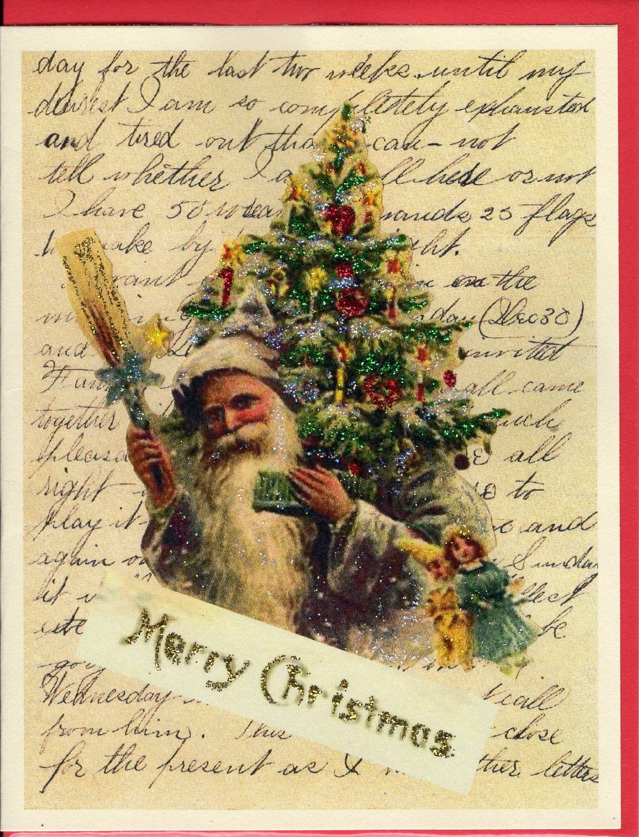 "Dear Rose...1888 Letter" Christmas Card Bundle ~ 10-Card Pack