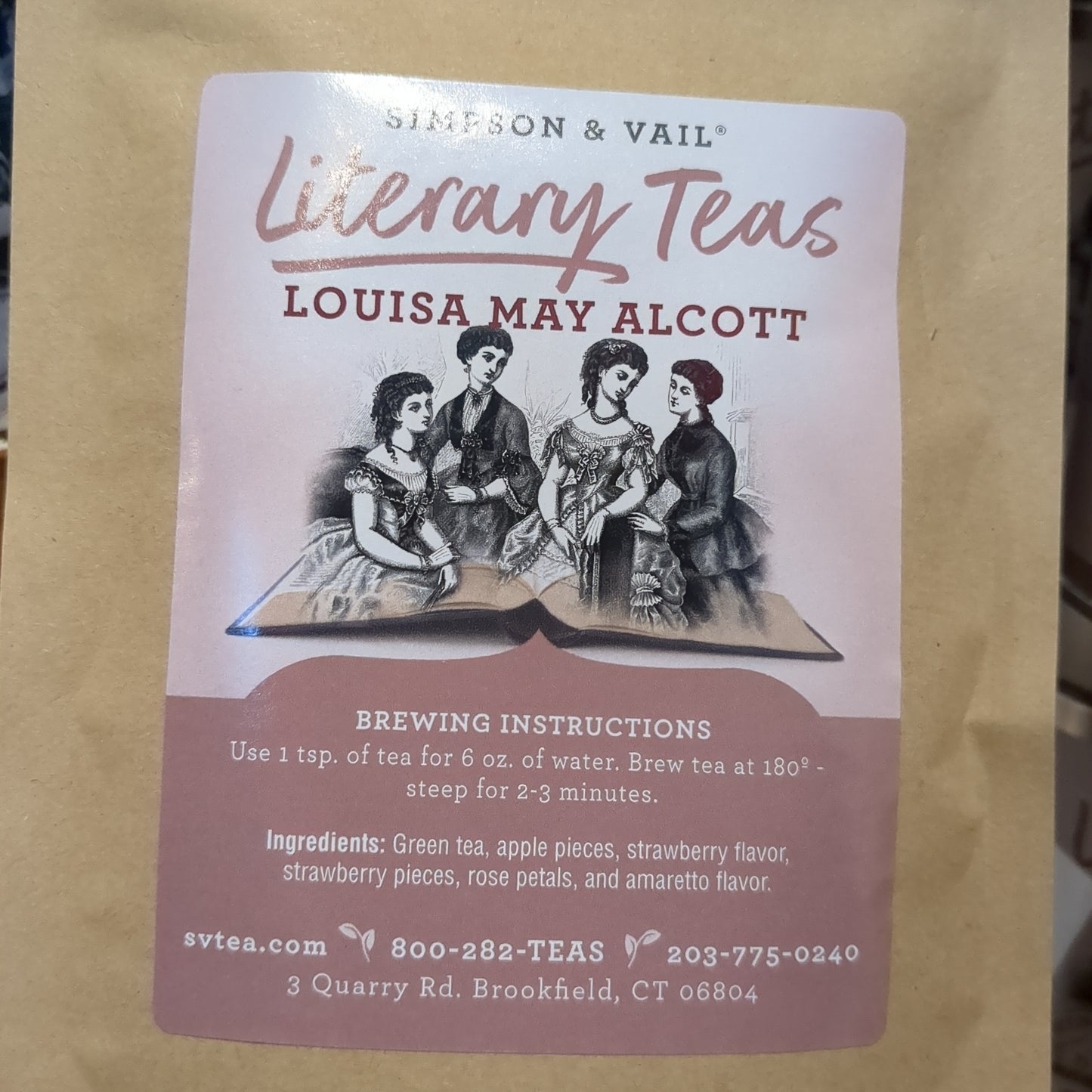 L.M. Alcott's Green Lit Tea 1oz-loose tea : 1 oz pouch