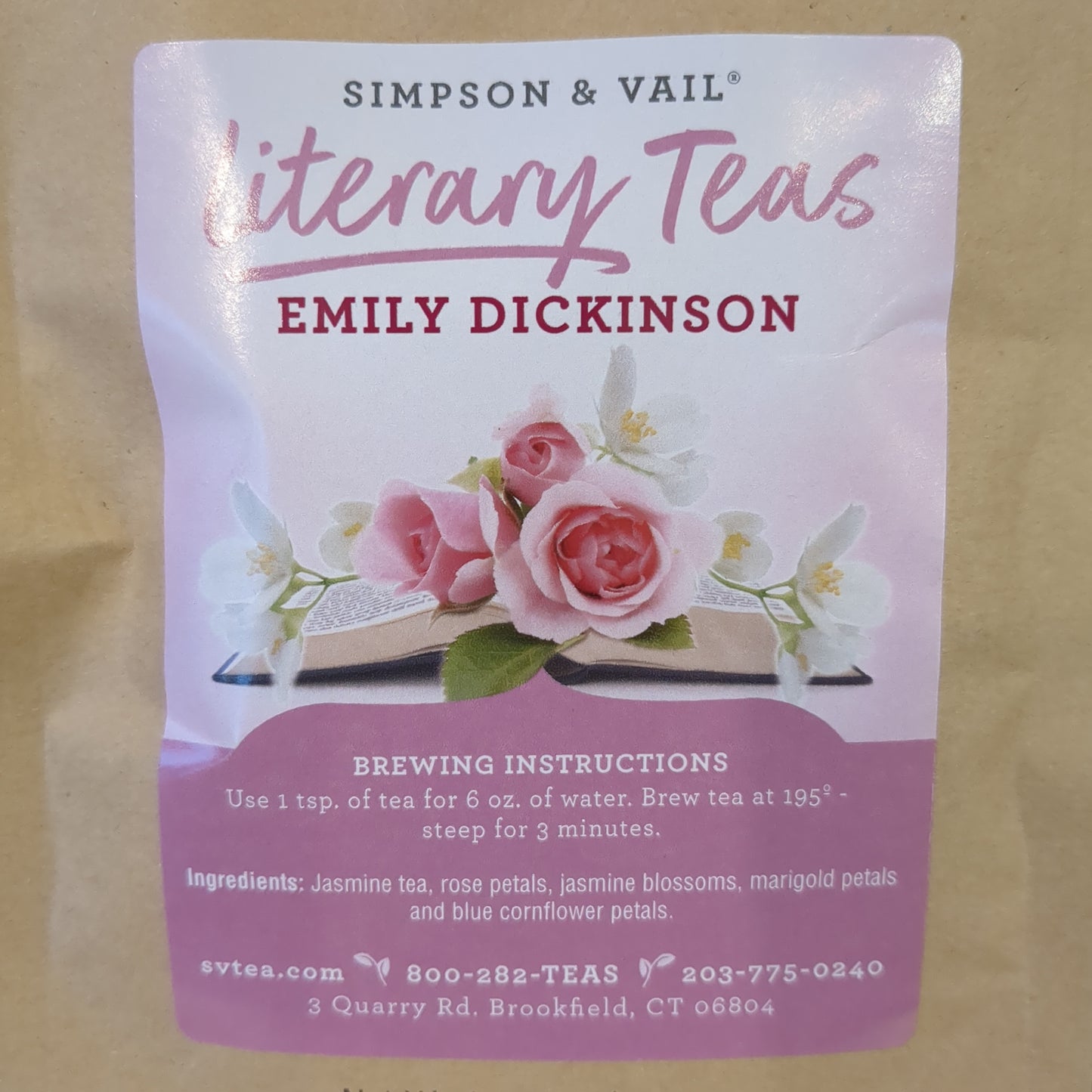 Emily Dickinson's Jasmine 1oz B-loose tea : 1oz bag