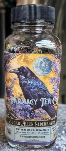 Edgar Allan Poe Elderberry Raven Poet Tea Tea 2oz