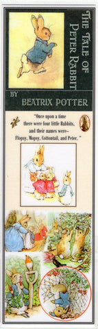 Beatrix Potter's Peter Rabbit Collage Bookmark