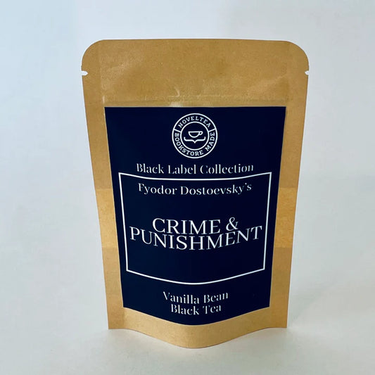 Crime and Punishment Inspired Vanilla Bean Black Tea Mini Size