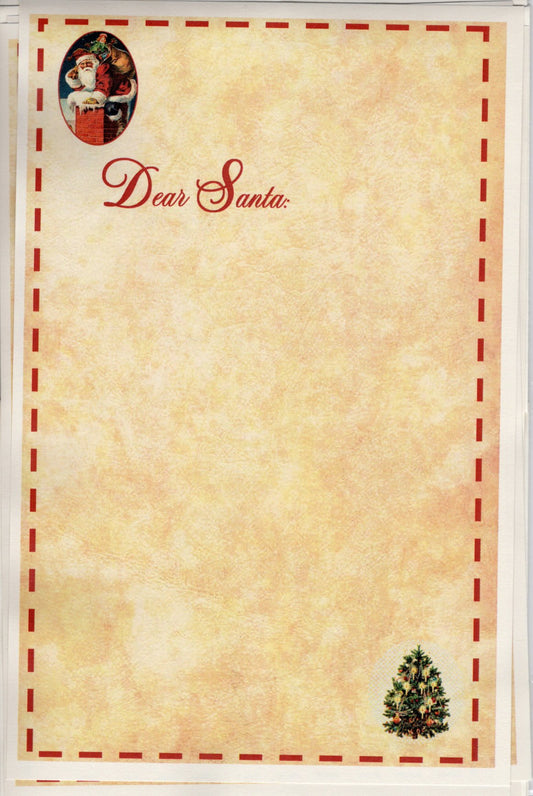 DEAR SANTA LETTER WRITING KIT