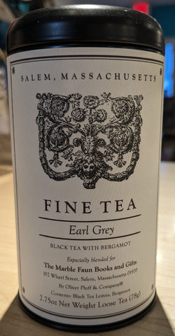 Marble Faun Earl Grey Tea Tin-loose tea : 2.75oz M-160