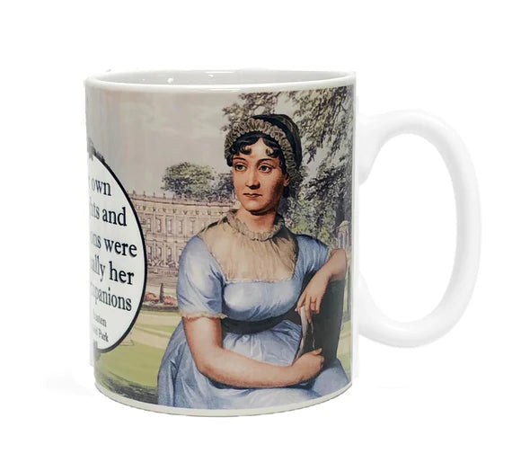 Jane Austen Ceramic Mug-11oz