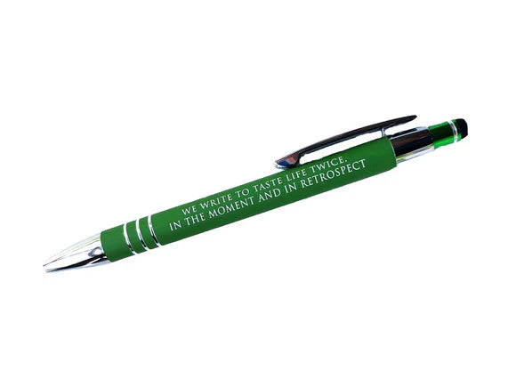 Write to Taste Life Twice Pen
