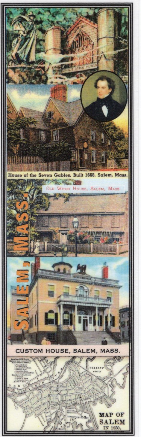 SALEM, MASS Collage Bookmark