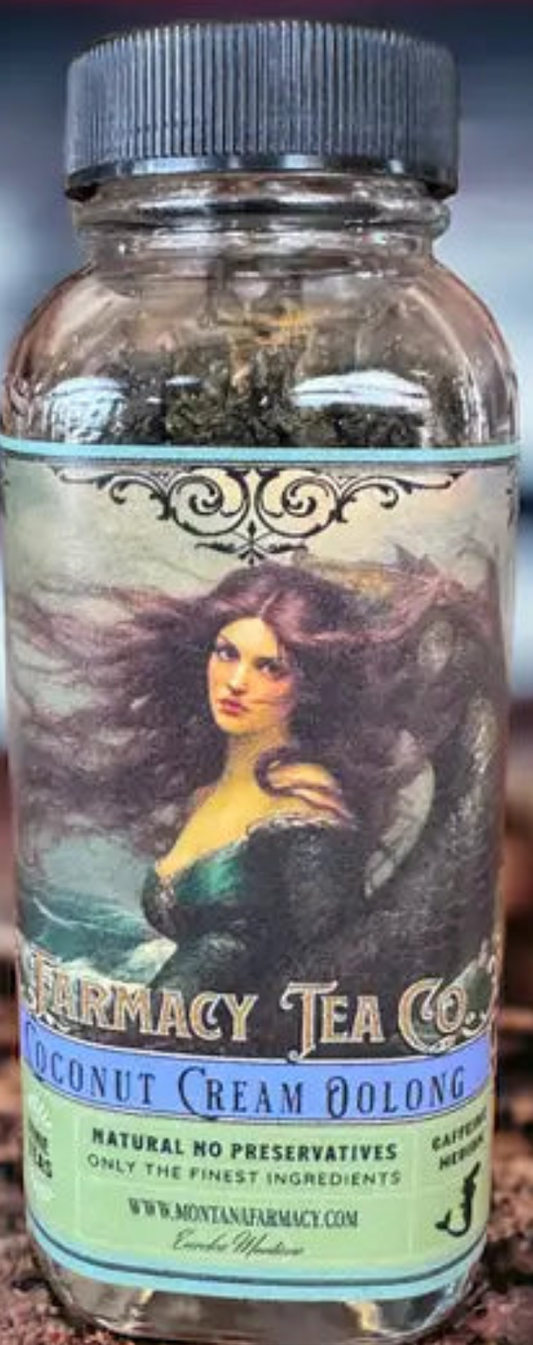 Coconut Cream Oolong Majestic Mermaid Vintage Tea 2oz