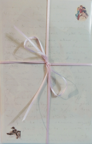 Louisa May Alcott Writing Paper Set : 12 sheets & 10 envelopes