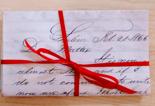 Dear Mattie...Salem Letters-Reproduction Set: 3 pieces