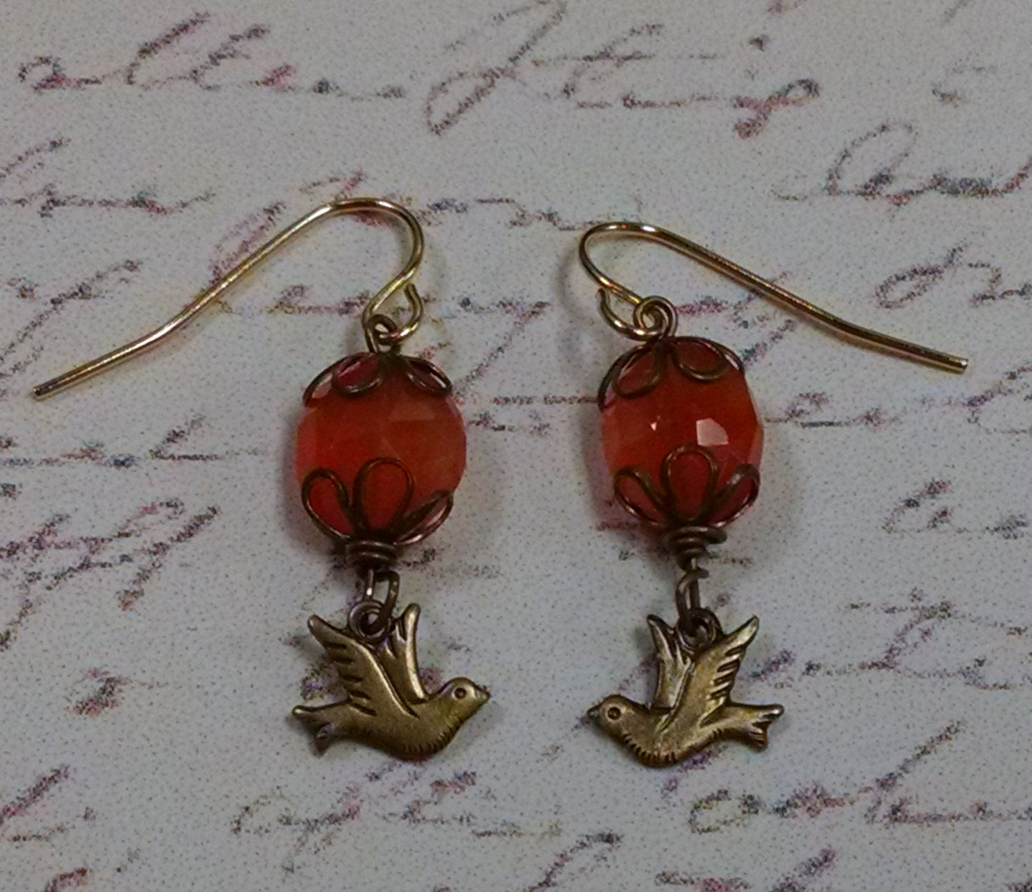 Carnelian Talisman Earrings