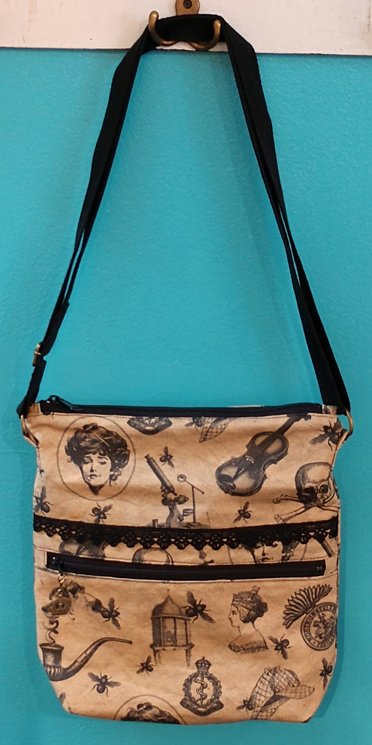 Loves of Sherlock Irene Adler Cross Body Purse