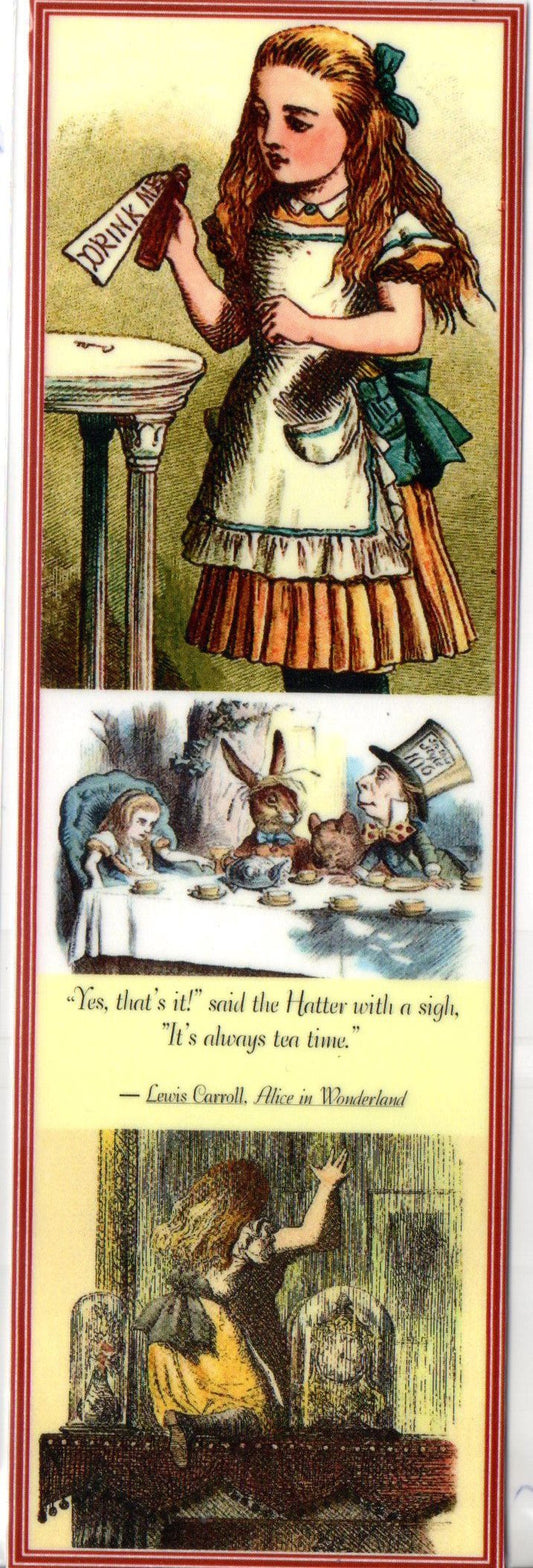 Alice ~ Always Tea Time Bookmark
