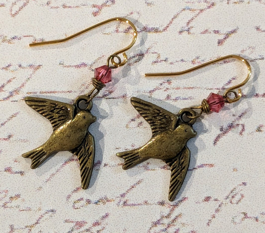 Jane Eyre/I Am No Bird Earrings