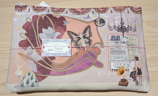 1920s Opera Zippered Pouch