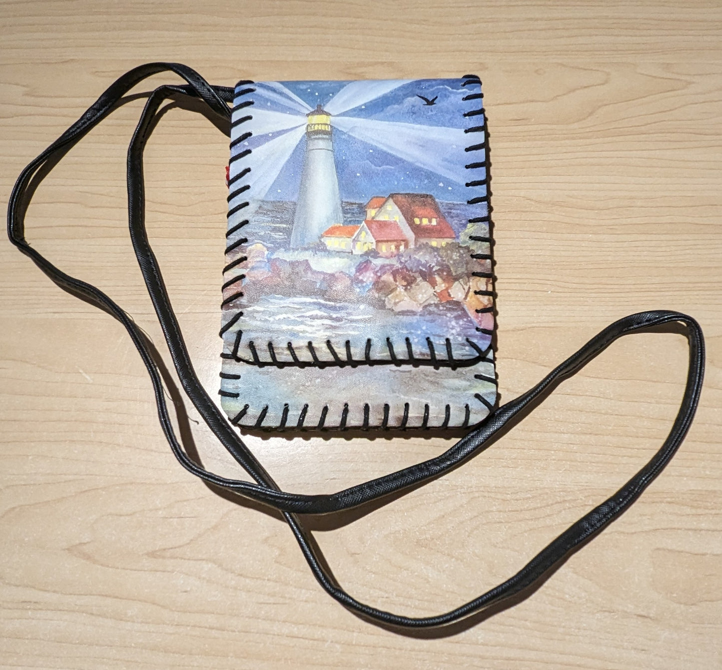 Lighthouse Flat Crossbody w/Flap