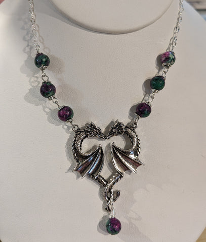 Dragon Heart Focal Necklace