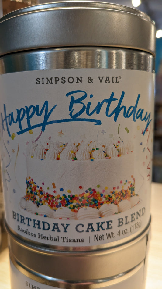 Birthday Cake Tea Blend-loose tea : 4oz tin
