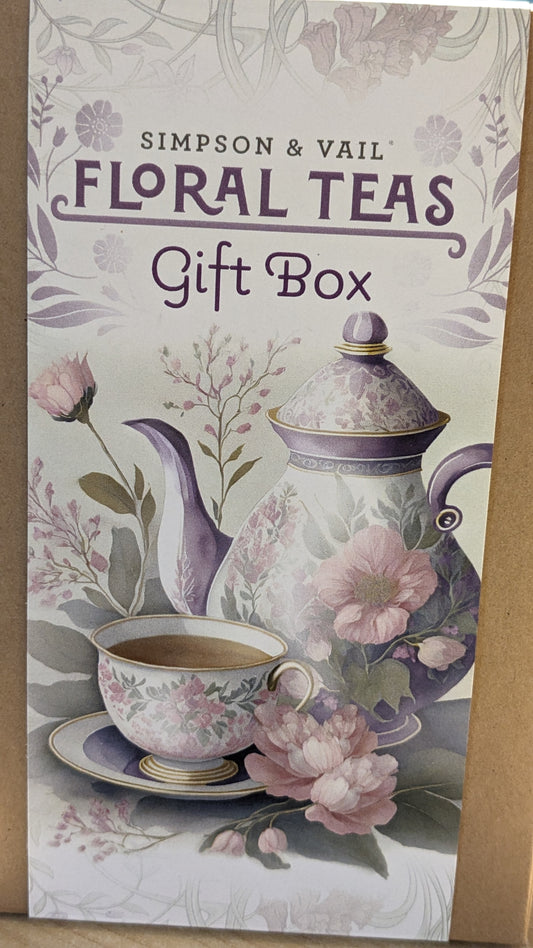Floral Teas Gift Box ~ 4 Teas