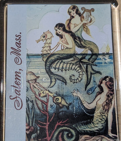 Above the Sea Mermaid Large Acrylic Magnet