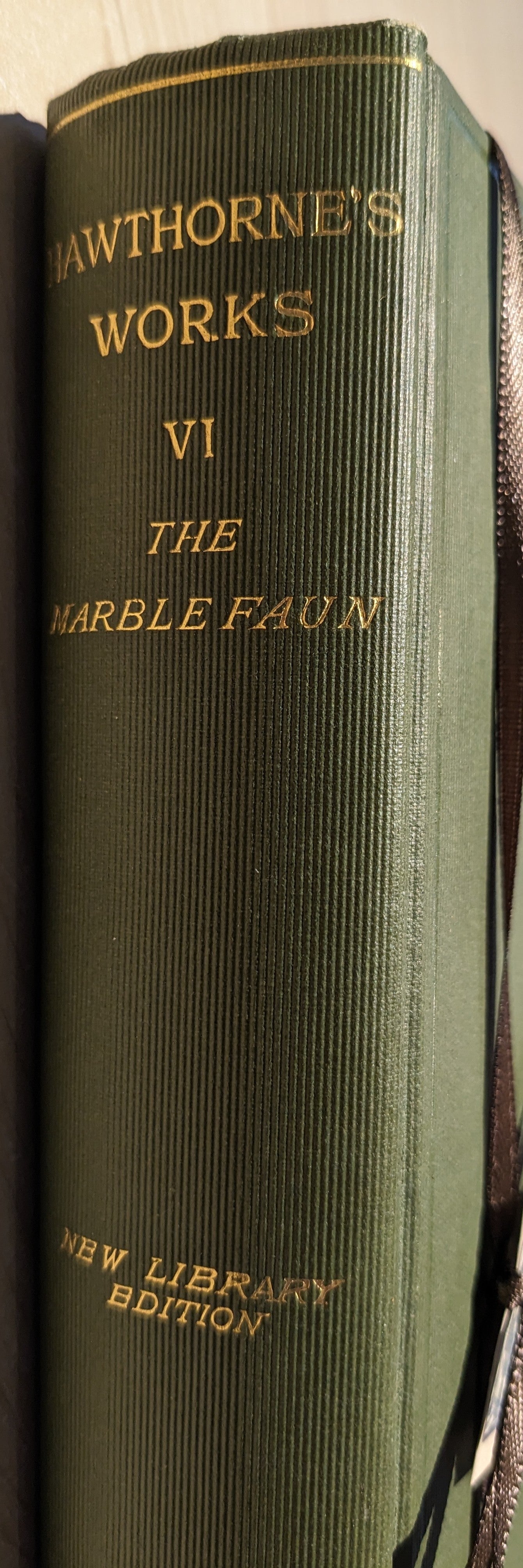 The Marble Faun, 1888, Nathaniel Hawthorne