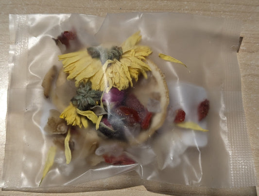 Lemon Slice ~ Flowers & Fruit Loose Tea Package ~ 0.3 oz