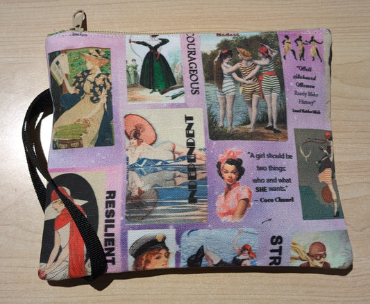 THOU SHALT BE BADASS COLLAGE WRISTLET