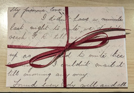 My Precious Love...Polly Letter ~ Reproduction: 2 pieces