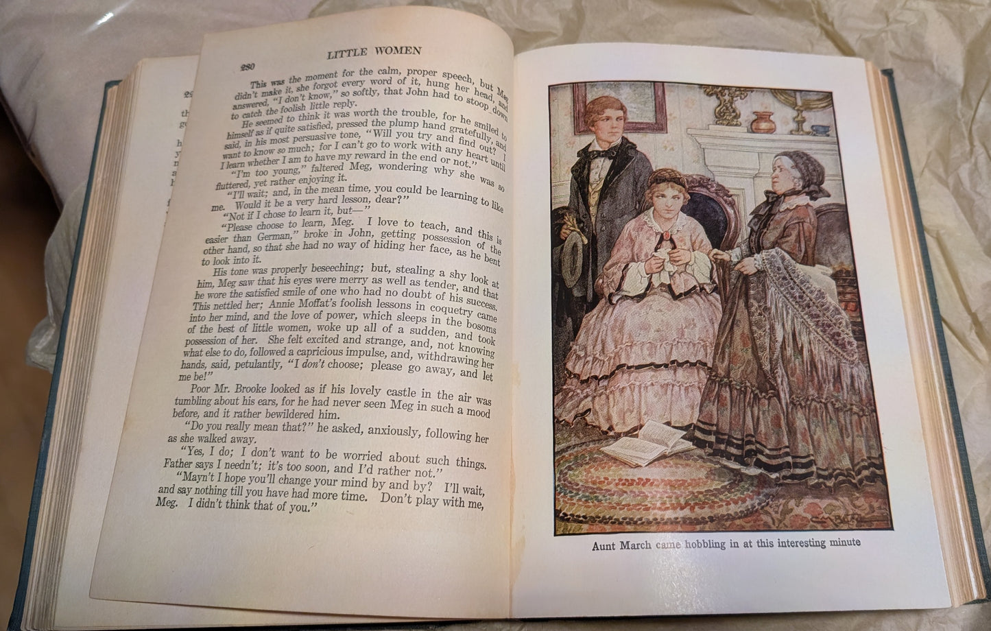 Little Women 1926 Illustrated, Chicago : L.M. Alcott