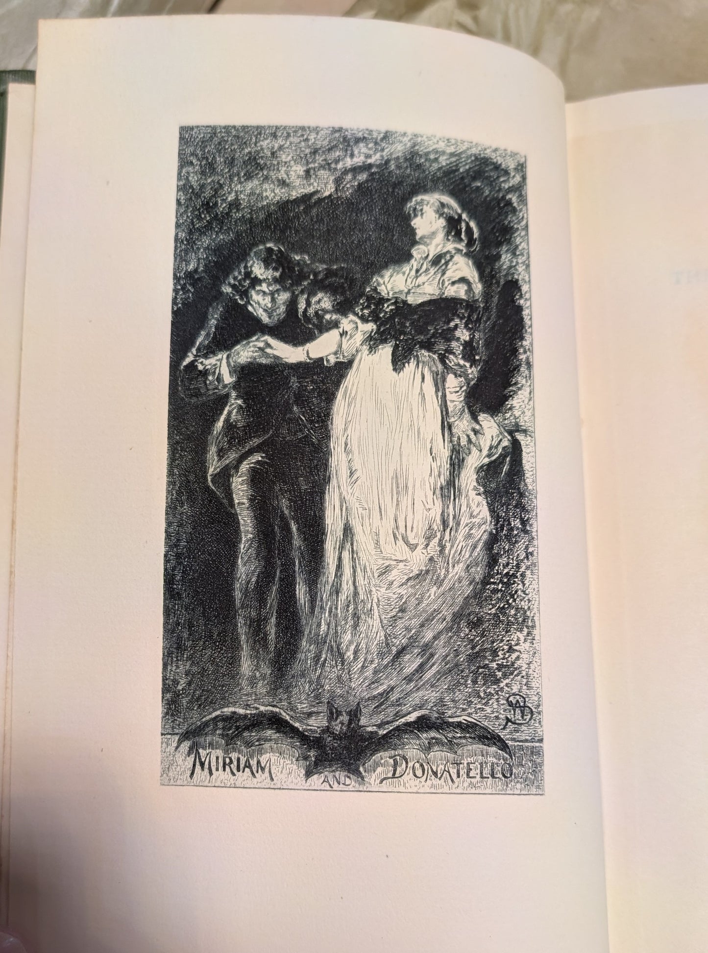 The Marble Faun, 1888, Nathaniel Hawthorne