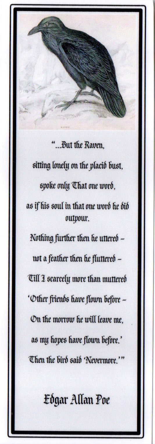 Poe's The Raven Bookmark