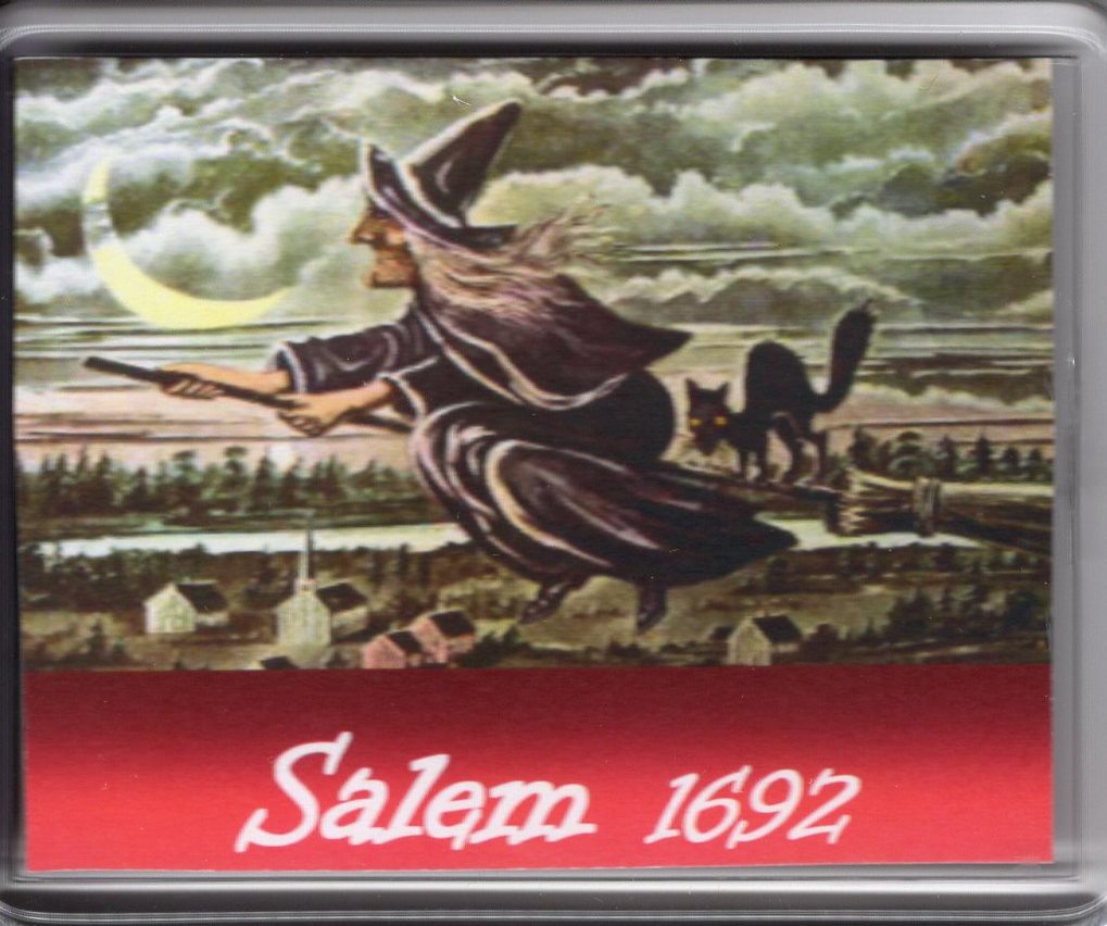 Salem 1692 Flying Witch Magnet
