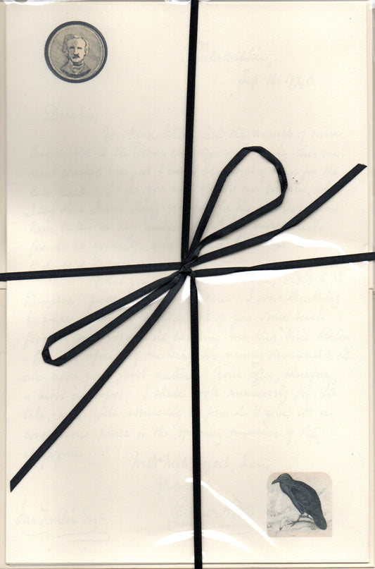 Edgar Allan Poe Writing Paper Set